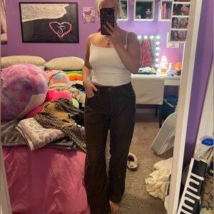 Women's Brown Corduroy Pants